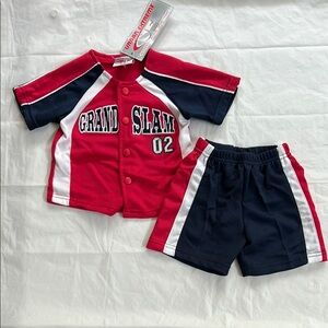Grand Slam Red and Blue Kids Matching Set